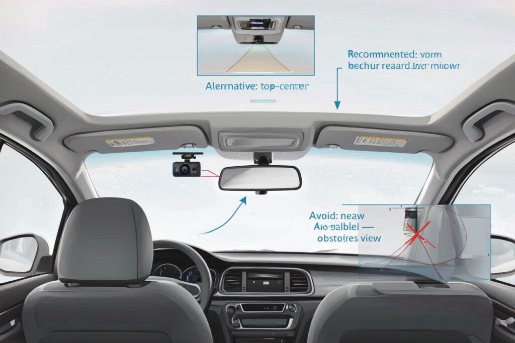 how to install dashcam in car